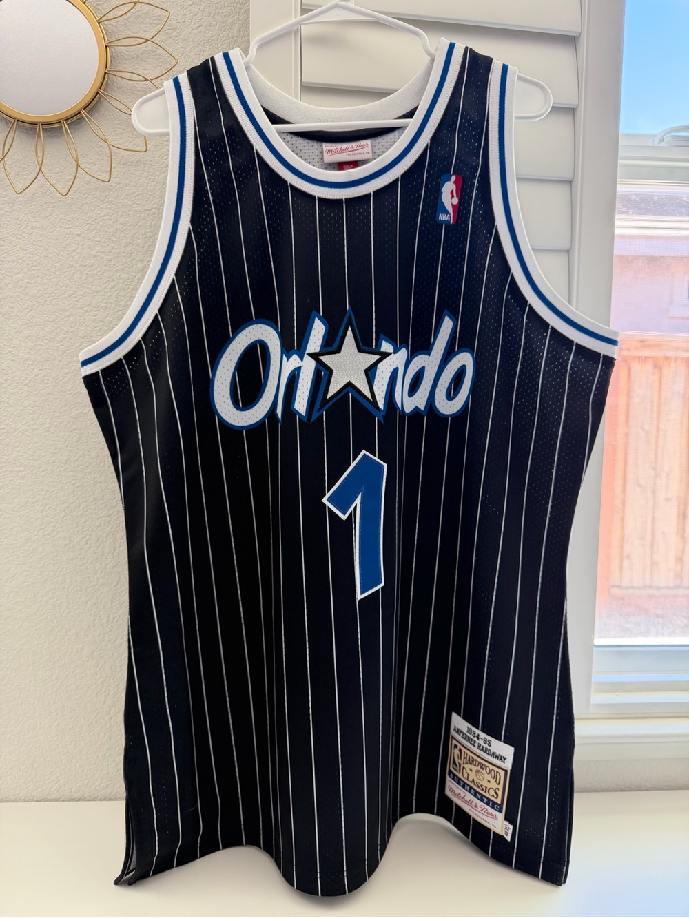 Mitchell & Ness Penny Hardaway Orlando Magic 1993-94 Black Authentic Jersey